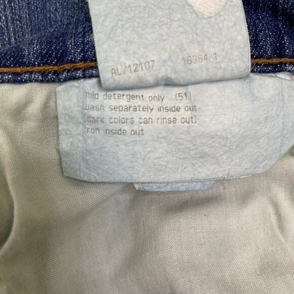 Cambio Jade Jeans Womens SZ 16 Medium Blue Straight Leg High Rise Style 005400 - Picture 8 of 9